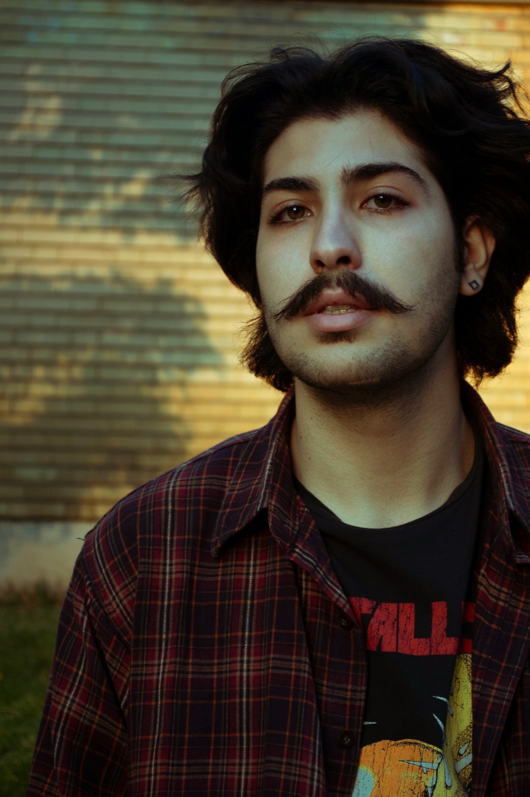Studio portrait of a Chilean man audiovisual editor